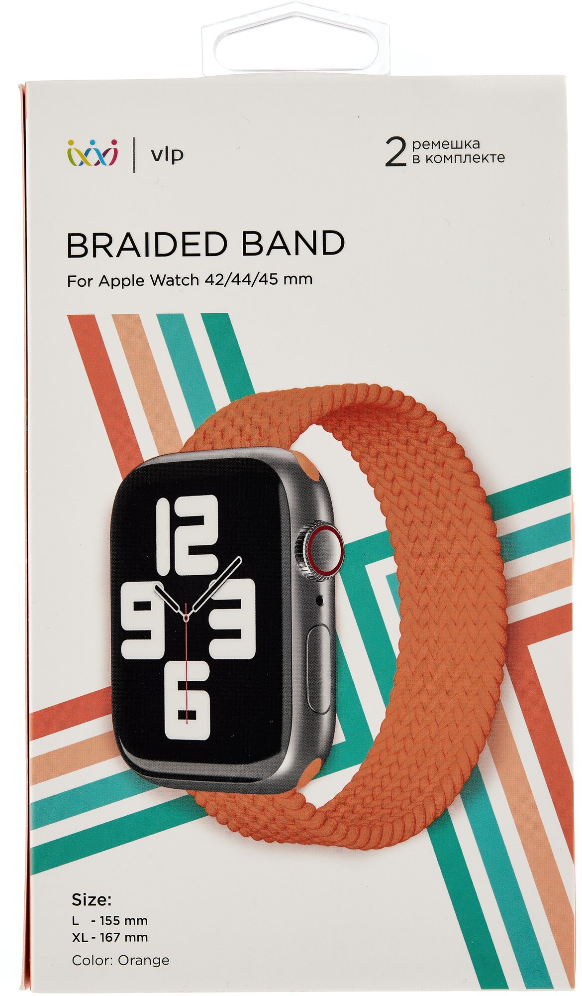 Ремешок для Apple Watch Series 3/4/5/6/SE, оранжевый Noname - фото №5