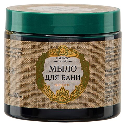 фото Harmony of Body Мыло мягкое Зелёное для бани