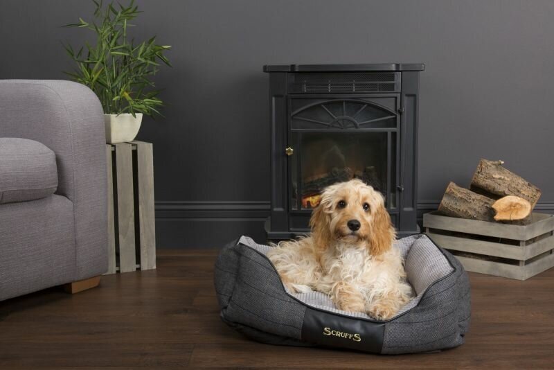 Лежак для собак SCRUFFS "Windsor", серый, 50х40см (Великобритания) - фотография № 5