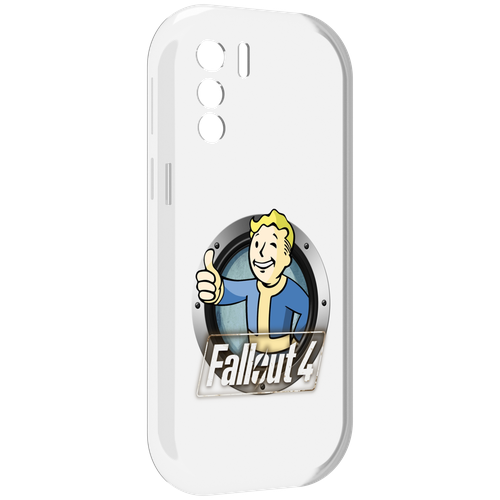 Чехол MyPads Fallout-4 для UleFone Note 13P задняя-панель-накладка-бампер