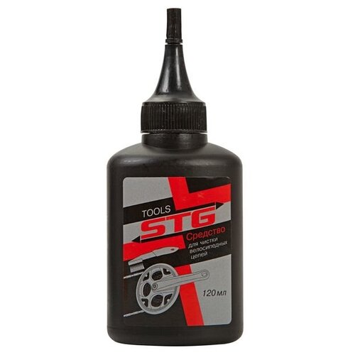 Велосипедная косметика для цепи, тросиков и пр. STG Средство для чистки велосипедных цепей черная 0.12 л