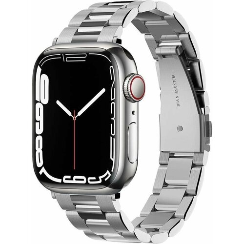 ремешок для apl watch 38 40 41mm milanese loop серебро silver Ремешок Spigen Modern Fit для Apple Watch 38 мм, 40 мм, 41 мм (061MP25943), серебристый