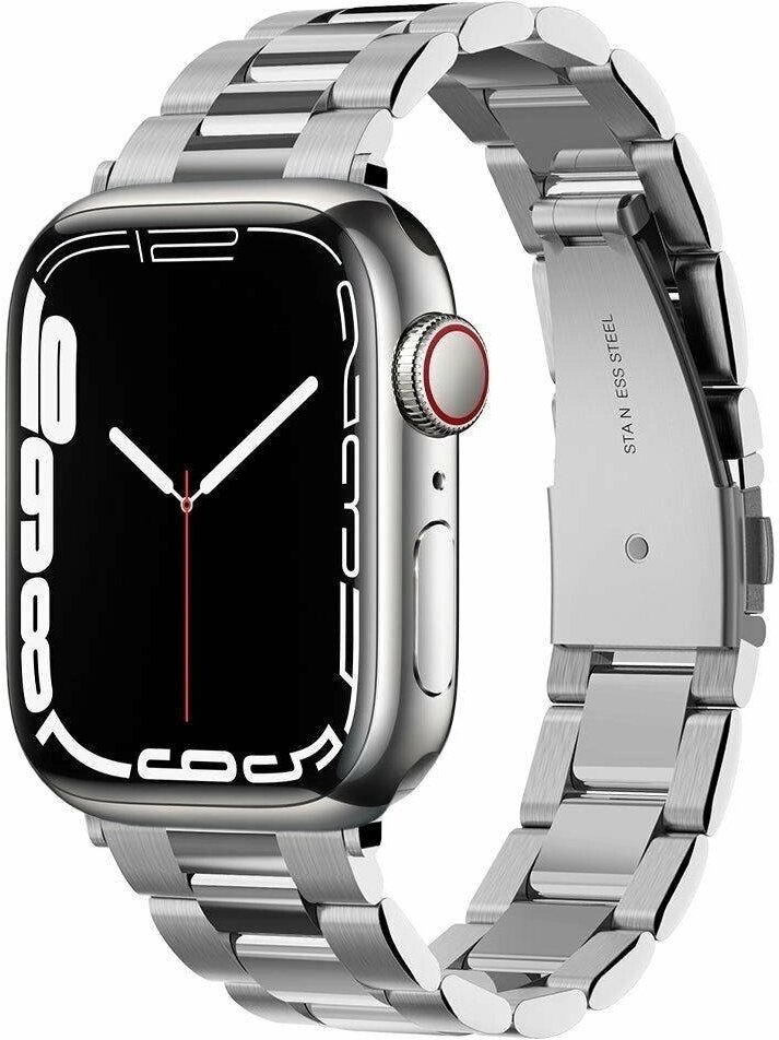 Ремешок Spigen Modern Fit для Apple Watch 38 мм 40 мм 41 мм (061MP25943) серебристый