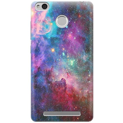 фото Cиликоновый чехол на xiaomi redmi 3 pro / сяоми редми 3 про с принтом "волшебный космос" gosso