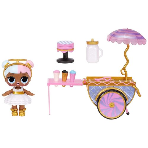 Игровой набор L.O.L. Surprise Furniture Series 4 Sweet Boardwalk with Sugar Doll, 572626 разноцветный большая кукла super star набор для творчества детский для девочек фигура из картона на подставке с материалами для украшения лол