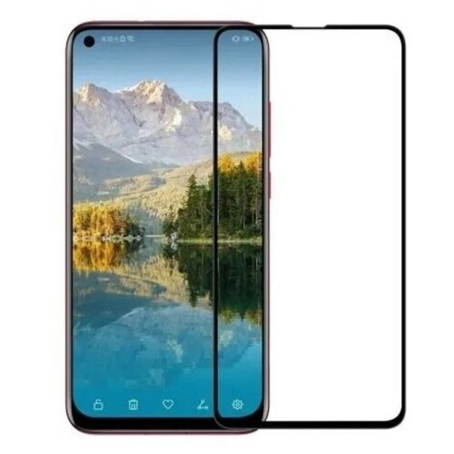 Защитное стекло для смартфона Nokia X20 Черное, Салфетки в комплекте