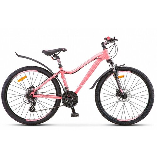 Велосипед Stels Miss-6100 D 26 V010 15 Светло-красный горный mtb велосипед stels miss 6100 d 26 v010 2023 рама 15 светло красный