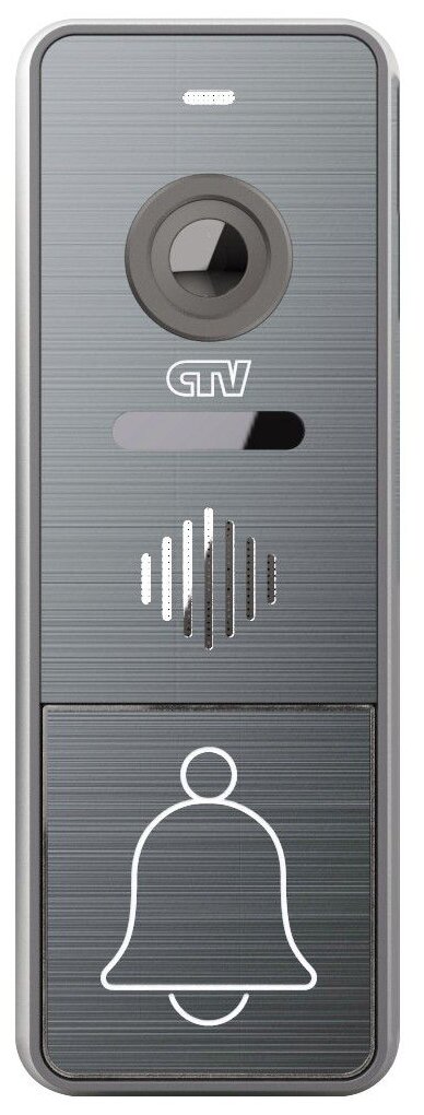 Вызывная (звонковая) панель на дверь CTV D4005 серый