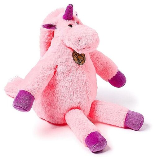 Мягкая игрушка Lapkin Единорог длинноногий розовый, 28 см