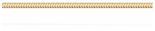 Цепь АДАМАС, красное золото, 585 проба, длина 40 см, средний вес 2.16 г