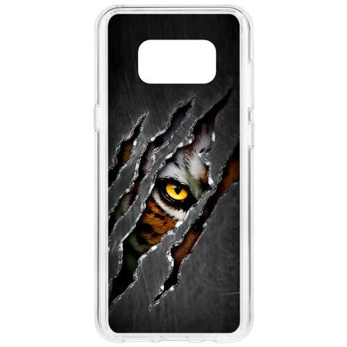фото Чехол на samsung galaxy s8 plus kruche print тигриный глаз