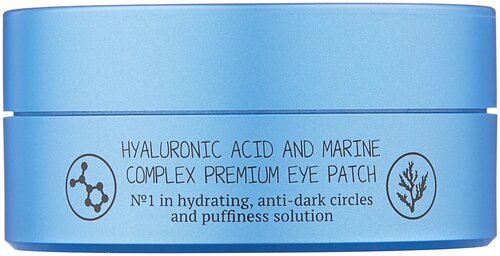 L.Sanic Гидрогелевые патчи Hyaluronic acid and marine complex premium eye patch, 60 шт.