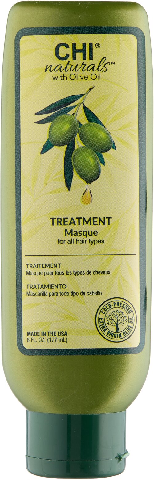 CHI Olive Organics Treatment Masque Маска для волос, 177 г, 177 мл, бутылка
