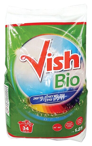 Стиральный порошок Vish Bio 1,25 кг