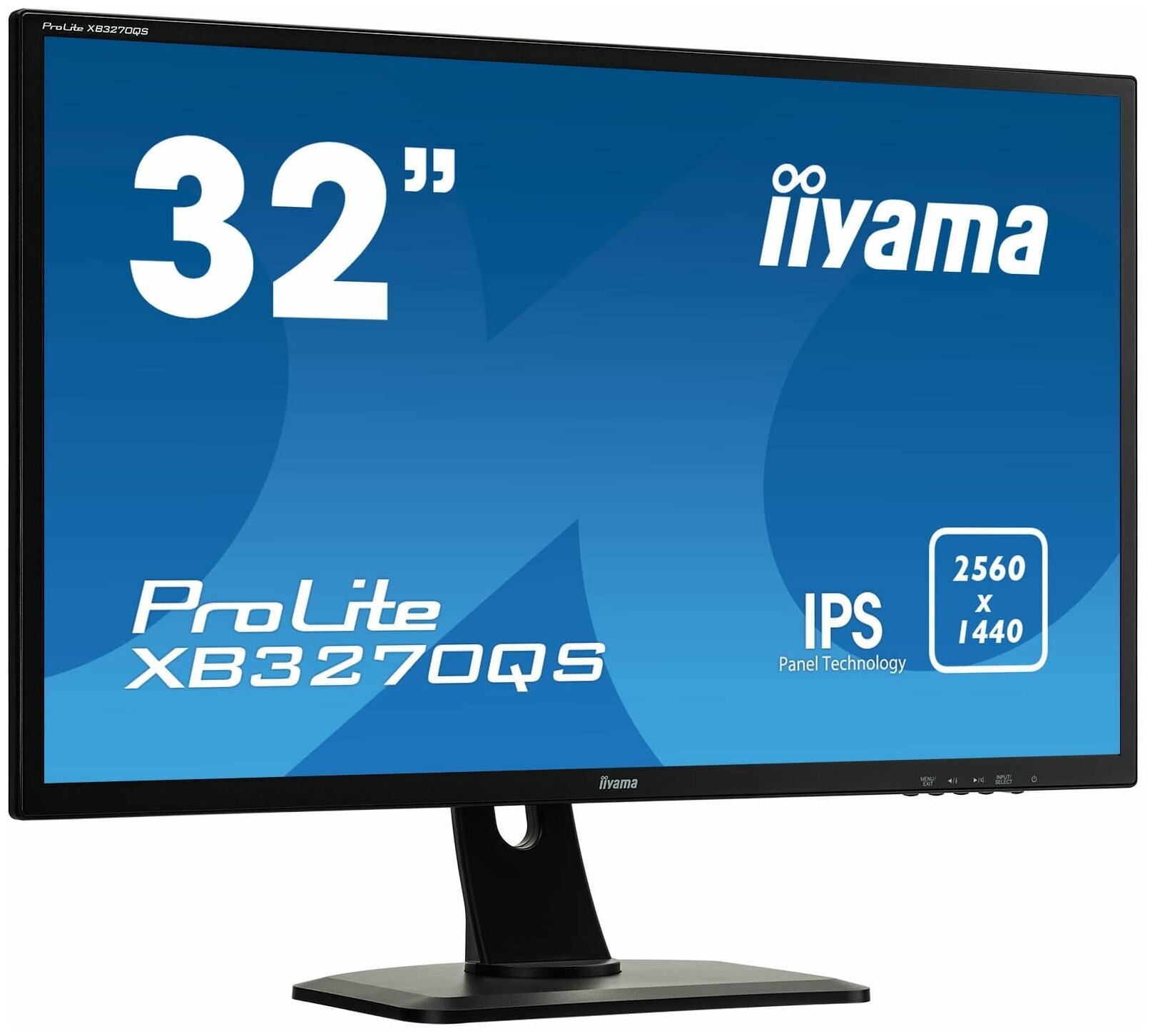 Монитор LCD 31.5'' [16:9] 2560х1440(WQHD) IPS, nonGLARE, 300cd/m2, H178°/V178°, 1200:1, 80M:1, 1.07B Color, 4ms, HDMI, DP, Height adj, Tilt, Speakers, Audio out, 3Y, Black