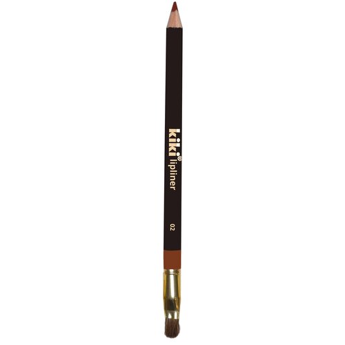 Стойкий нюдовый косметический карандаш для контуринга губ Kiki 02 с кисточкой, оттенок темно-бежевый стойкий нюдовый косметический карандаш для контуринга губ kiki 03 с кисточкой оттенок светло розовый