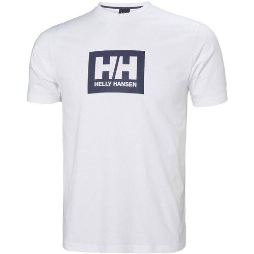 Футболка мужская, Helly Hansen, HH BOX T, цвет синий, размер XXL