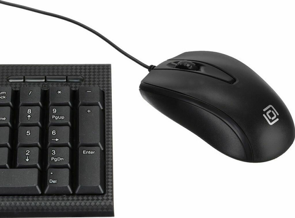 Комплект клавиатура + мышь OKLICK 250M