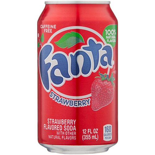 Напиток Fanta Strawberry, 355 мл