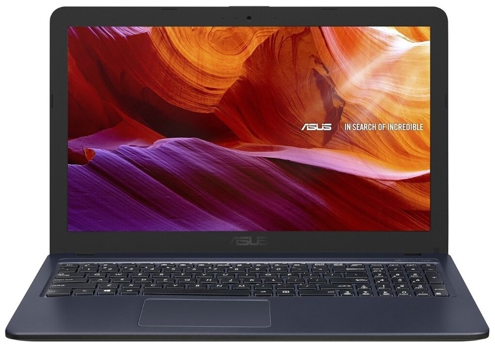 Ноутбук 15.6" FHD Asus X543MA-DM1385W grey (Cel N4020 /4Gb/128Gb SSD/noDVD/VGA int/W11) (90NB0IR7-M003D0)