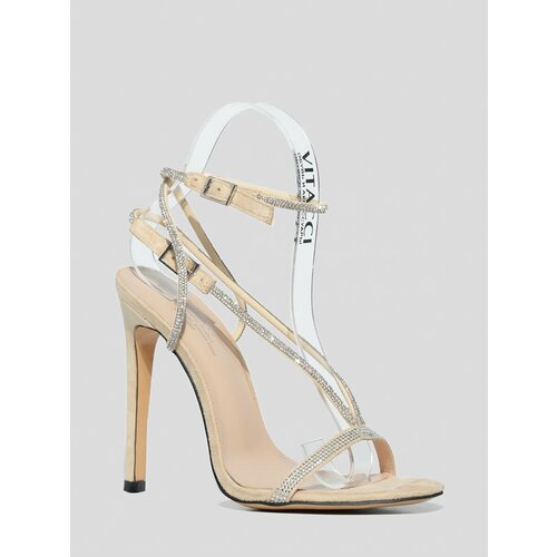 фото Босоножки vitacci, размер 35, бежевый