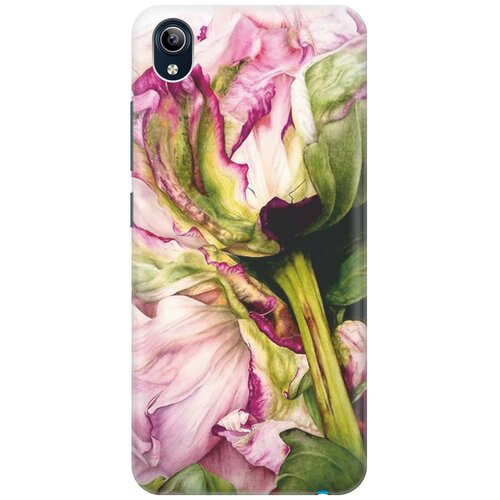 фото Re:pa накладка transparent для vivo y91c с принтом "нежность цветка"