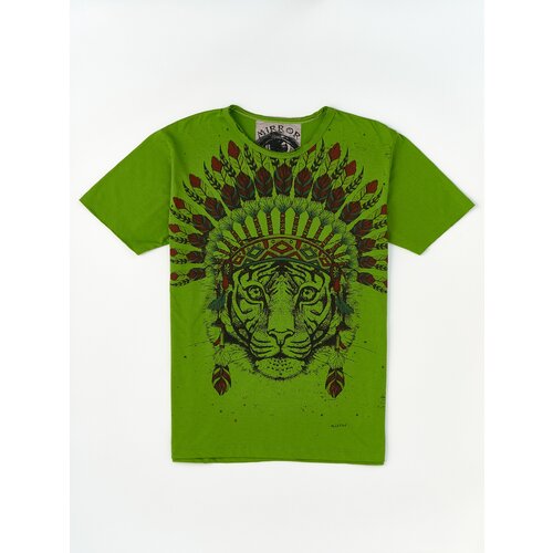 Футболка Mirror, размер L, зеленый