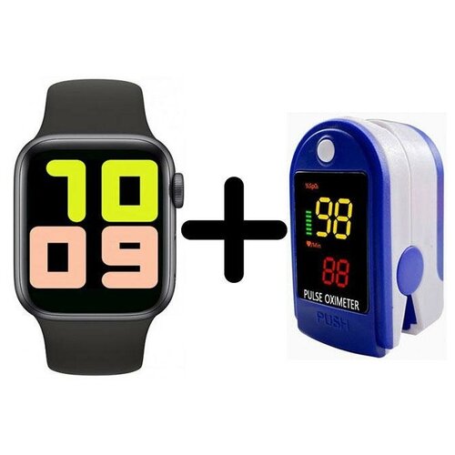 Умные часы BandRate Smart BRST500500BB-SET2 с пульсометром счетчиком калорий шагомером 645000₽