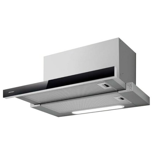 Вытяжка встраиваемая Jet Air Betta 60GRBK GL серый управление кнопочное 1 мотор 2756200₽