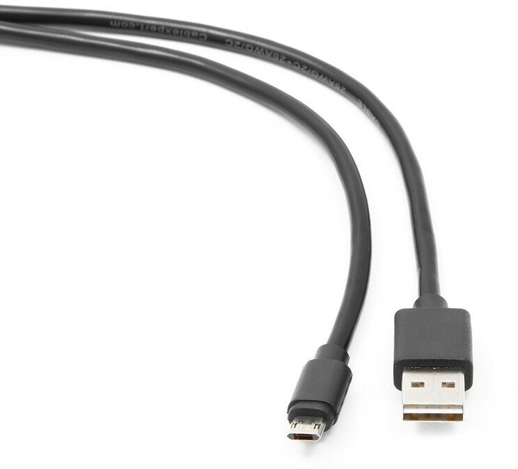 Кабель USB 2.0 A - micro USB 5pin (m-m), 1.8м, двусторонние разъемы, пакет CC-mUSBDS-6 Cablexpert