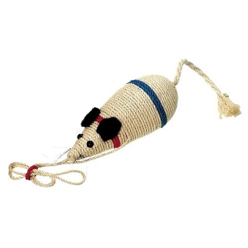 Игрушка Lilli Pet Sisal mouse XXL для кошек,32x13x10см