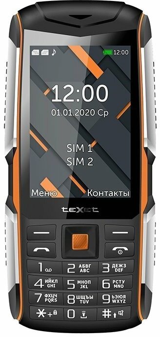 Телефон teXet TM-D426 Black Orange