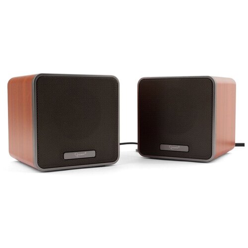 Колонка для компьютера или ноутбука Gembird SPK-206 коричневый 165300₽