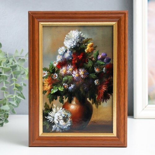 Ключница Великолепный букет орех 15х21 см 1000₽