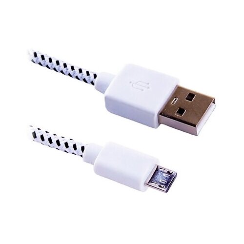 Кабель BLAST USB - microUSB (BMC-112), белый