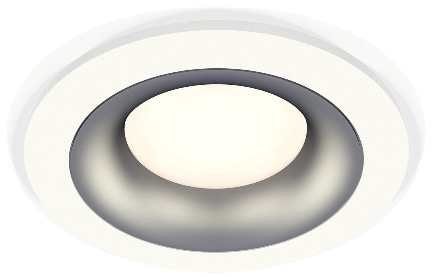 Комплект встраиваемого светильника Ambrella light Techno Spot XC7621004 SWH/MCH белый песок/хром матовый (C7621, N7013) - фотография № 1