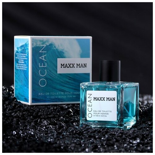 Туалетная вода мужская Maxx Man Ocean, 100 мл туалетная вода givenchy gentlemen only 12 5 мл