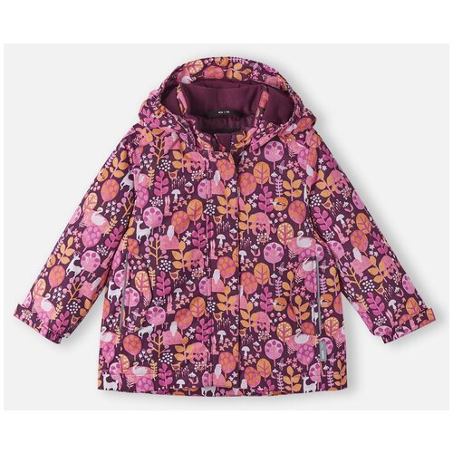 Куртка для девочек Kuhmoinen, размер 080, цвет лиловый