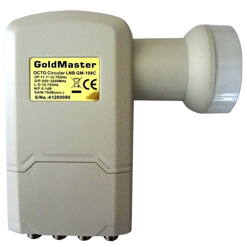 Gold Master GM-108C Circular Octo LNB Круговой конвертер с восемью выходами
