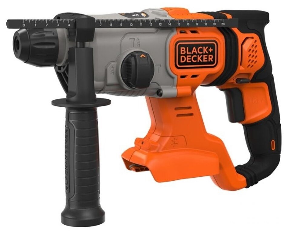 перфоратор аккумуляторный BLACK&DECKER BCD900B-XJ 18В 1,2Дж 3 режима без аккумулятора и ЗУ