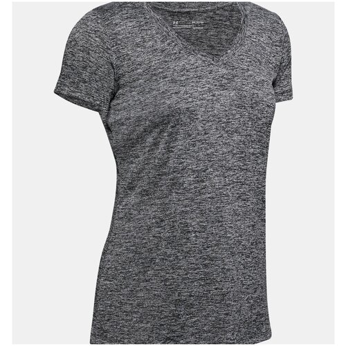 фото Футболка under armour размер xs, black/metallic silver-001