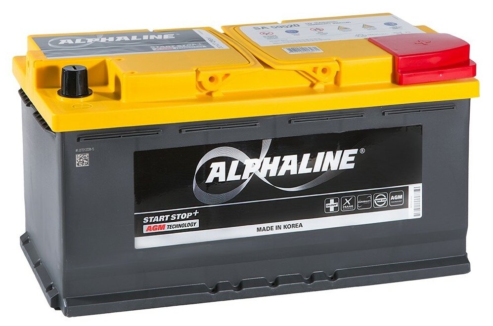 ALPHALINE SA59520 аккумуятор ALPHALINE AGM 95 L5.0, SA 59520 ОБР.