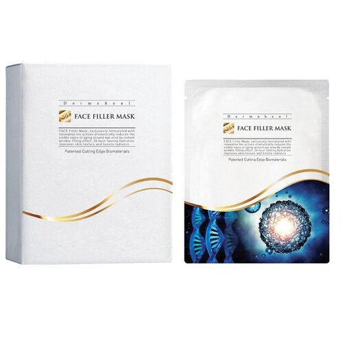 фото Dermaheal маска филлер индивидуальная full face filler mask, 25 г