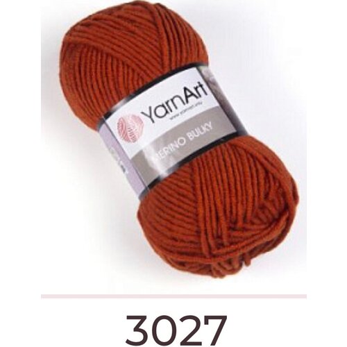 Пряжа для вязания Yarnart Merino Bulky 25% шерсть 75% акрил;100гр-100м(1 моток)