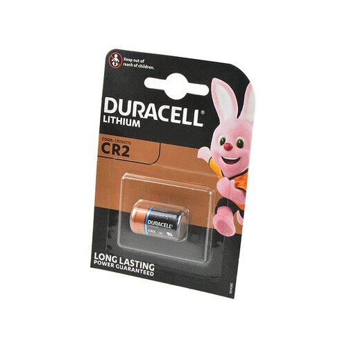 батарейка duracell ultra high power cr123 lithium 1 шт Элемент питания DURACELL LITHIUM CR2 BL1 арт.02913 (1 шт.)