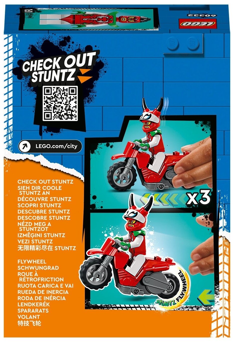 Конструктор LEGO 60332 City Reckless Scorpion Stunt Bike (Трюковой мотоцикл Скорпиона) - фото №5