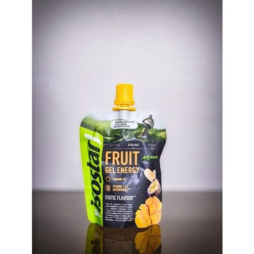 фото Энергетический гель isostar fruit energy gel actifood 24x90 гр. экзотические фрукты