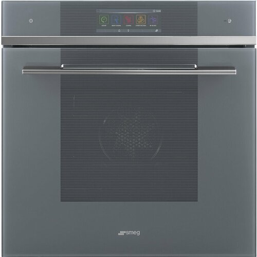 Электрический духовой шкаф Smeg SFP6106WTPS серебристый 16899000₽