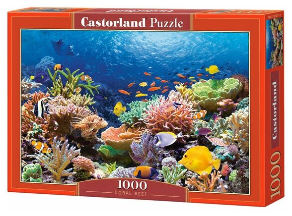 Пазл Castorland Puzzle Коралловый риф 1000 деталей 68х47см С-101511 3+