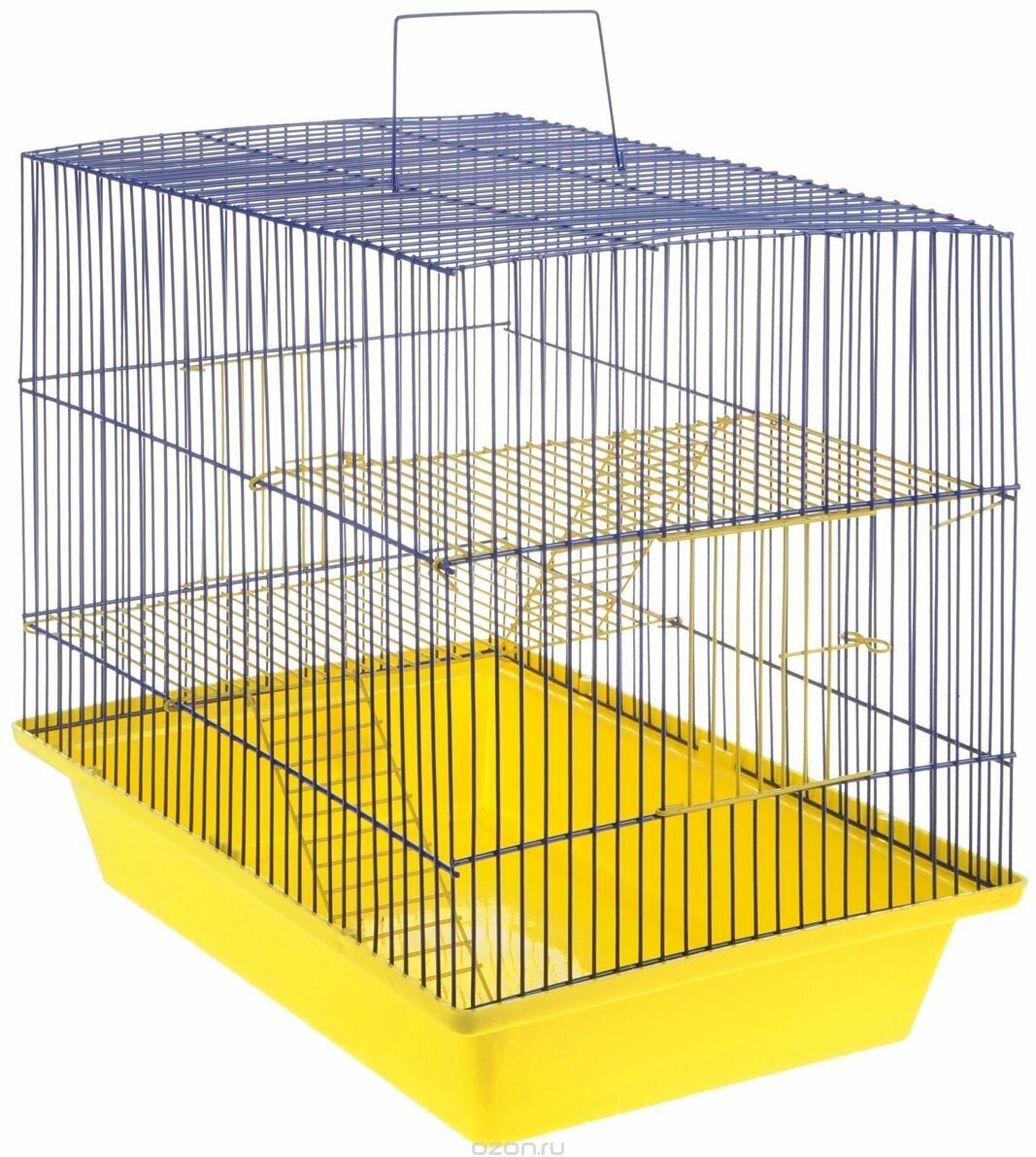 Клетка для грызунов Зоомарк Гризли-3ж размер 41х30х35.5см.